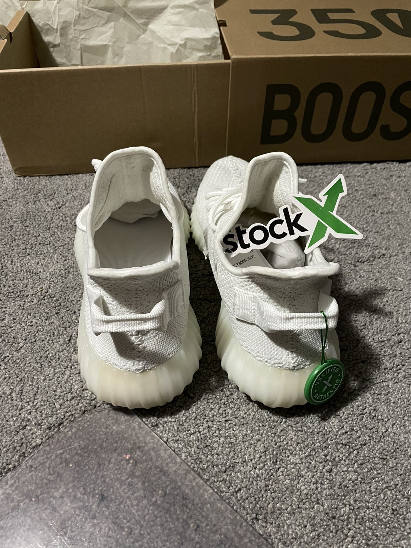 Yeezy Boost 350 V2 Cream/Triple White Size 10 ✅ SAME DAY SHIPPING ✅