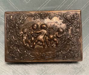 Antique jewelry box