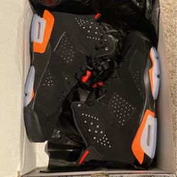 Men’s Jordan 6 Retro “Infrared” Size 9.5