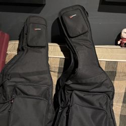 Protec Double Guitar And Bass Gigbags New