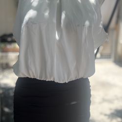 Black And White Dress