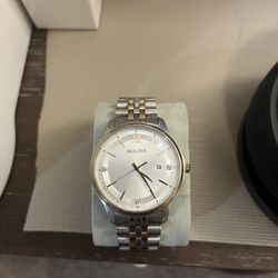 Bulova Men’s  Watch With Diamonds