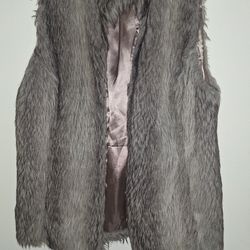 Ladie's Faux Fur Vest
