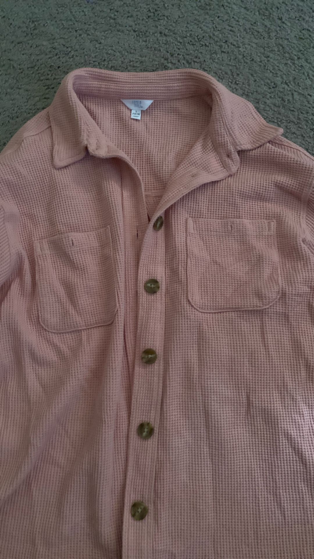 T-shirt/Button Up Sweater