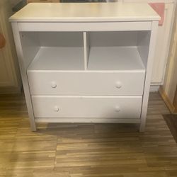 White 2 Drewer 