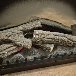 Class Fireplace With Remote