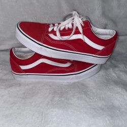 Red Vans Shoes