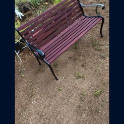 Outdoor Sit Down Bench Sturdy $100