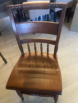 Antique 19th Century Hitchcock Style Side Chair Nichols & Stone