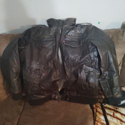 XXL Levi Leather Jacket 