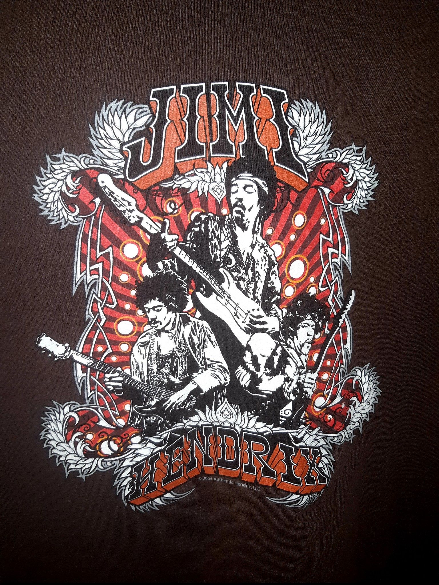 Jimmy Hendrix XXL Brown Shirt