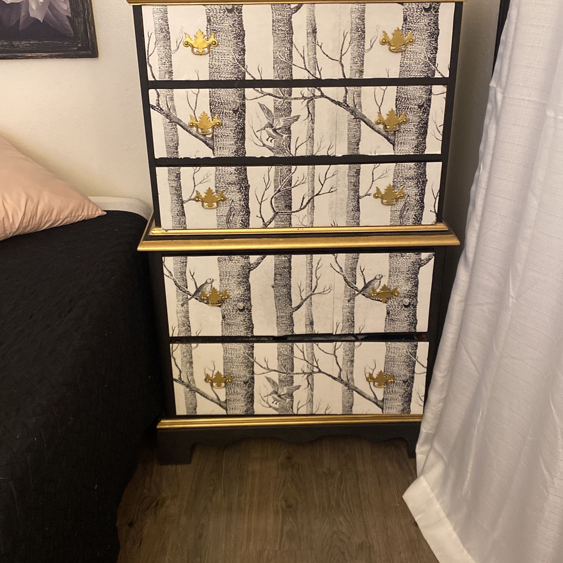 Free Solid Wood Tall Dresser Stacking