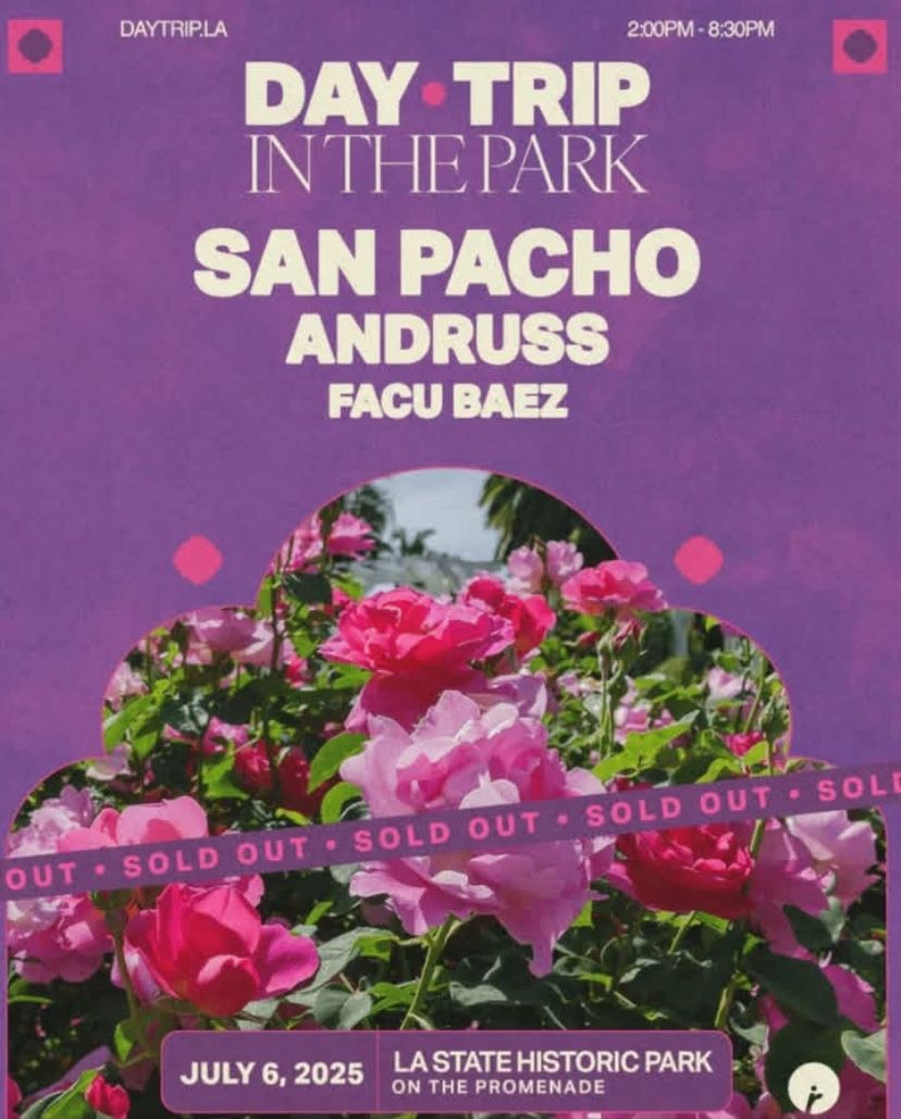 Day Trip In The Park San Pacho Andruss Facu Baez