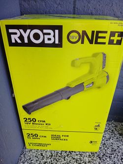 Blower Ryobi 18v Battery And Charger Included 