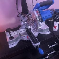 brand new kobalt miter saw