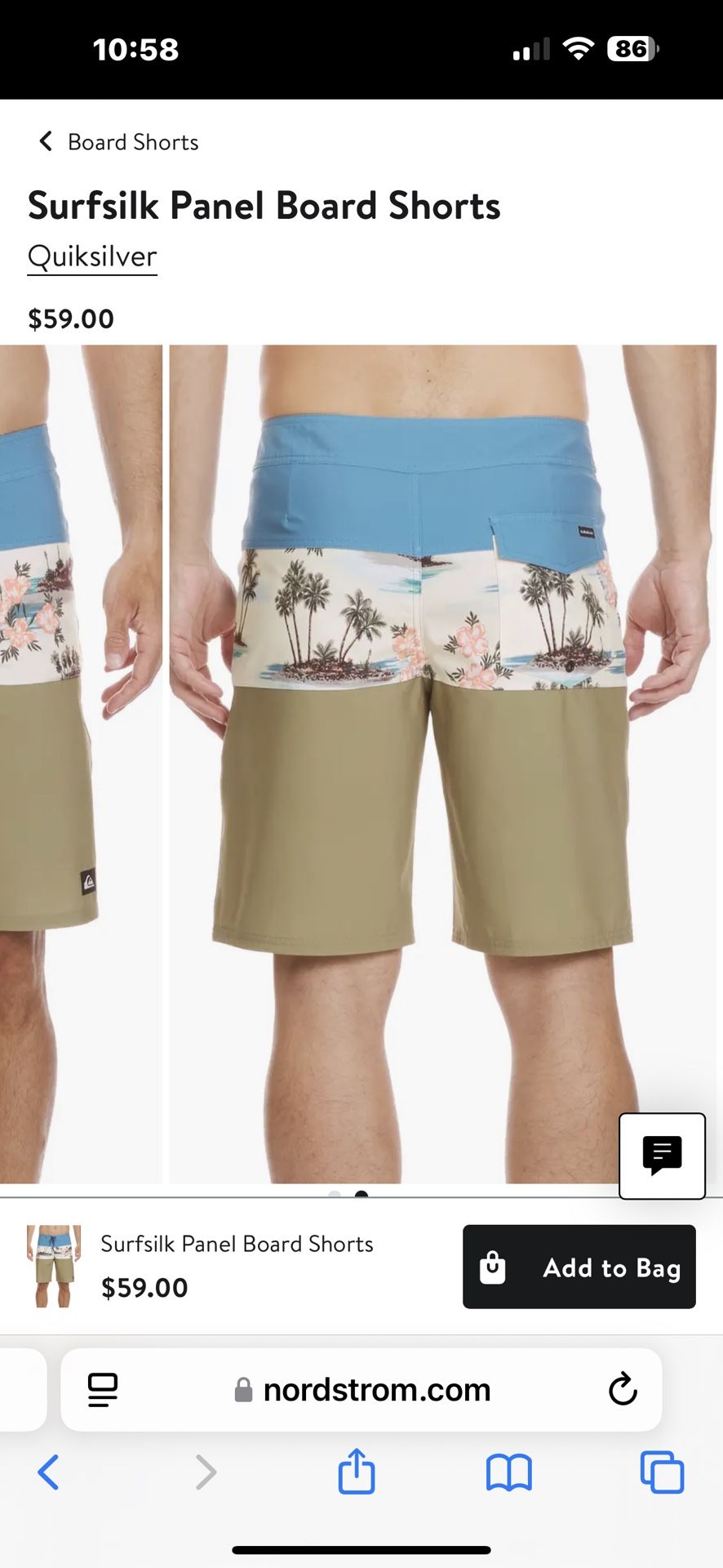 Quicksilver Swim Trunks/Board Shorts