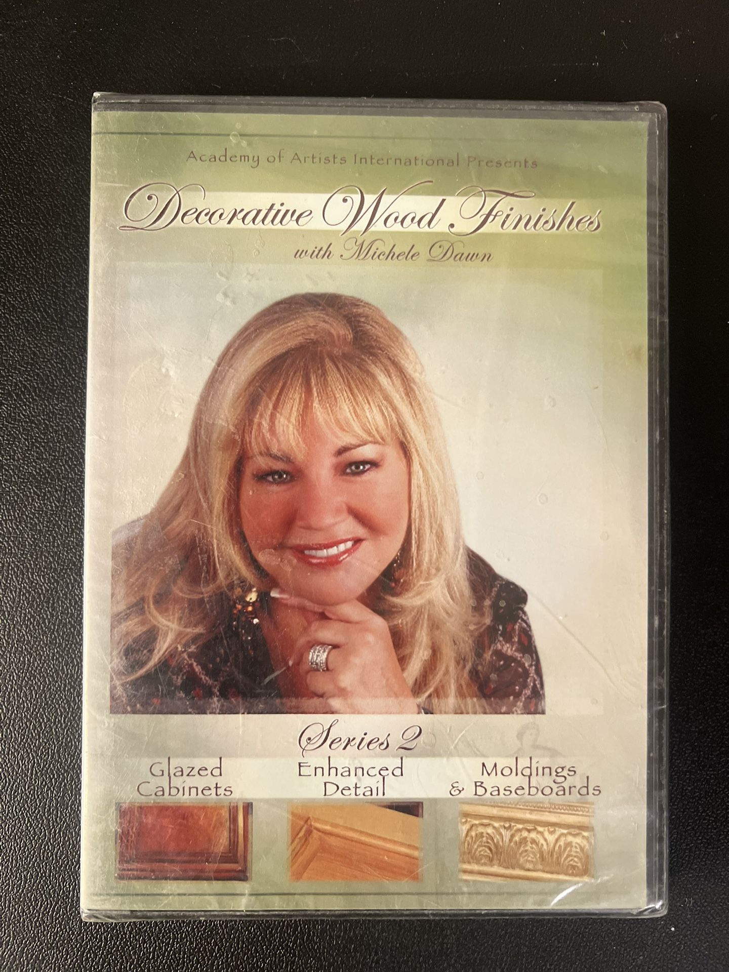 Decorative Wood Finishes with Michele Dawn Series 2 (DVD, 2008) New Sealed