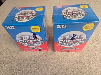 2x 2022 topps platinum blasters