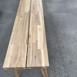 Wood Bench
