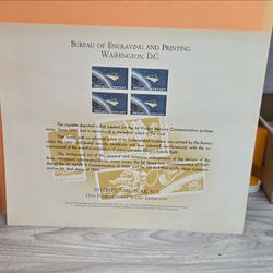Project Mercury Commemorative Stamp Souvenir Card