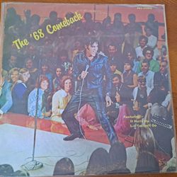 68 Comeback Elvis Record RARE