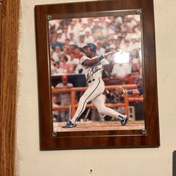 Bo Jackson Autographed 8x10 Picture In Frame