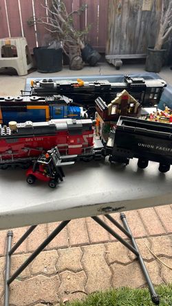 LEGO Train Set Collection Built