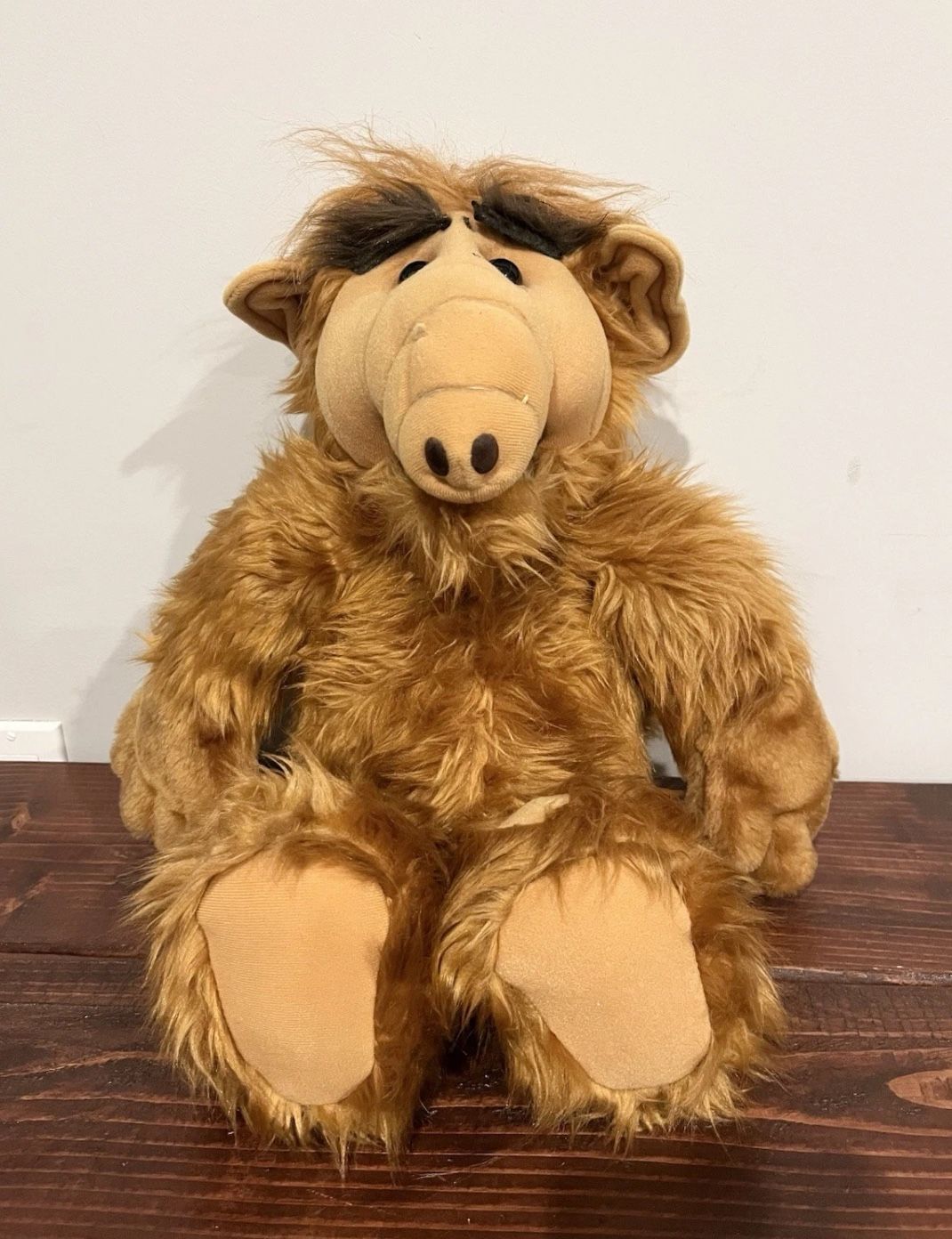 Alf Plush Stuffed Coleco Talking Voice Box Toy Vintage 80s 1987