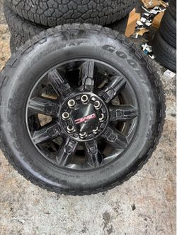 USED GMC RIMS AND GOODYEAR TIRES 8x180.   USED