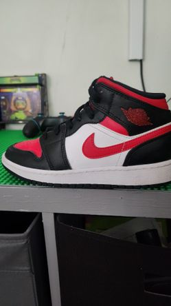 Jordan Red & Black Kids Shoes