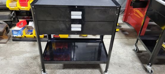 Shure USA Made Rolling Tool Cart Mechanic Kart .