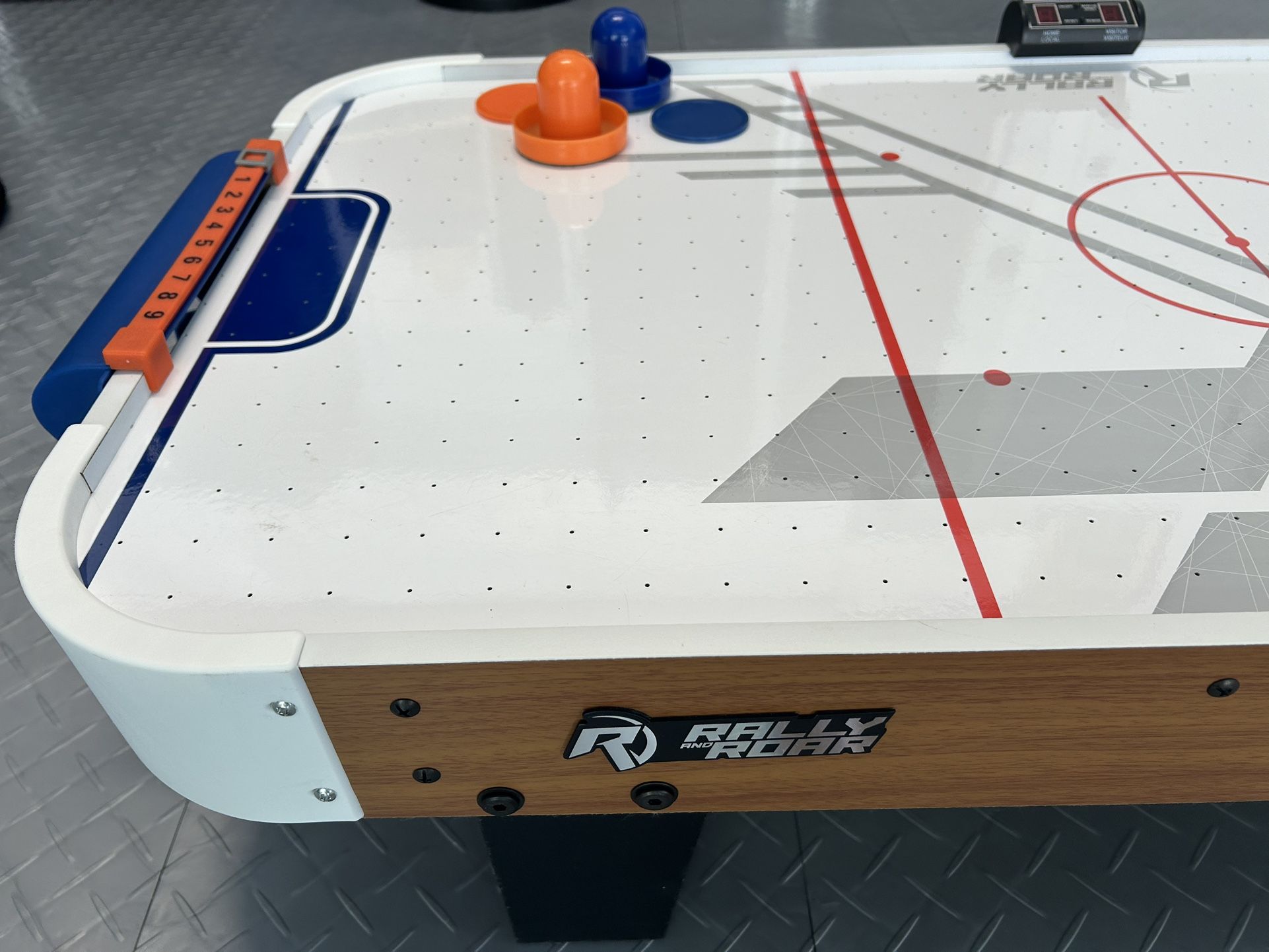 Rally Roar Air Jockey Table And Mini Pool Table
