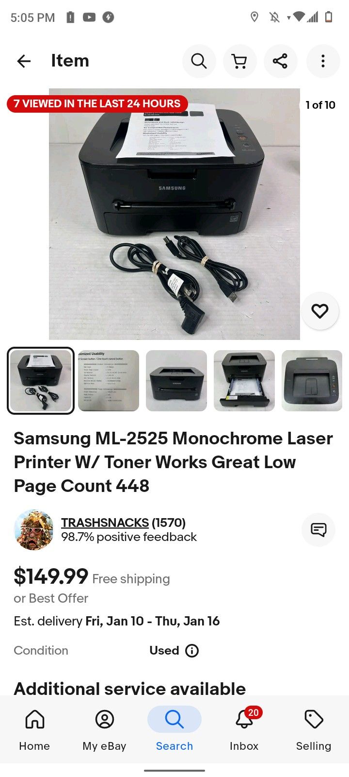 Samsung Printer 