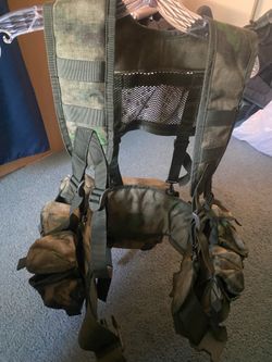 Camo chest rig
