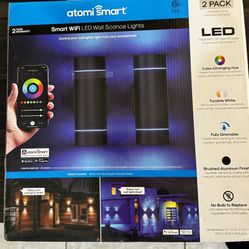 Atomi Smart WiFi LED Sconce Lights