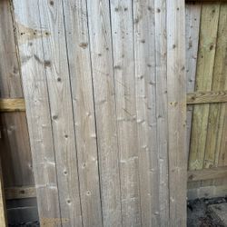 Cedar Wood Gate For Fence
