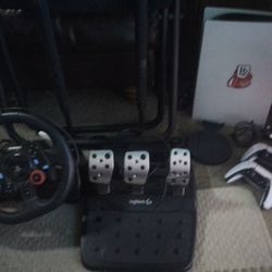 PS5 & Gamers Chair Steering Wheel Column & Gas Pedal for Sale in  Minneapolis, MN - OfferUp