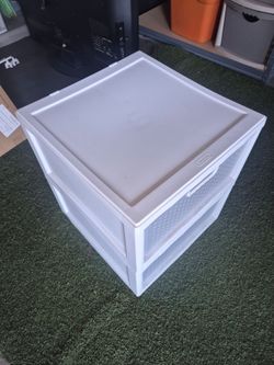 Sterilite 2-Drawer Plastic Storage Unit