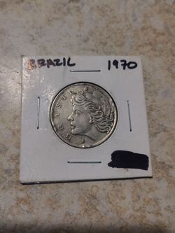 Brazil 50 Centavos 1970 Coin