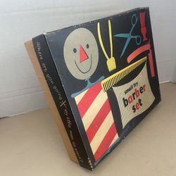 Vintage Barber Shop Set 