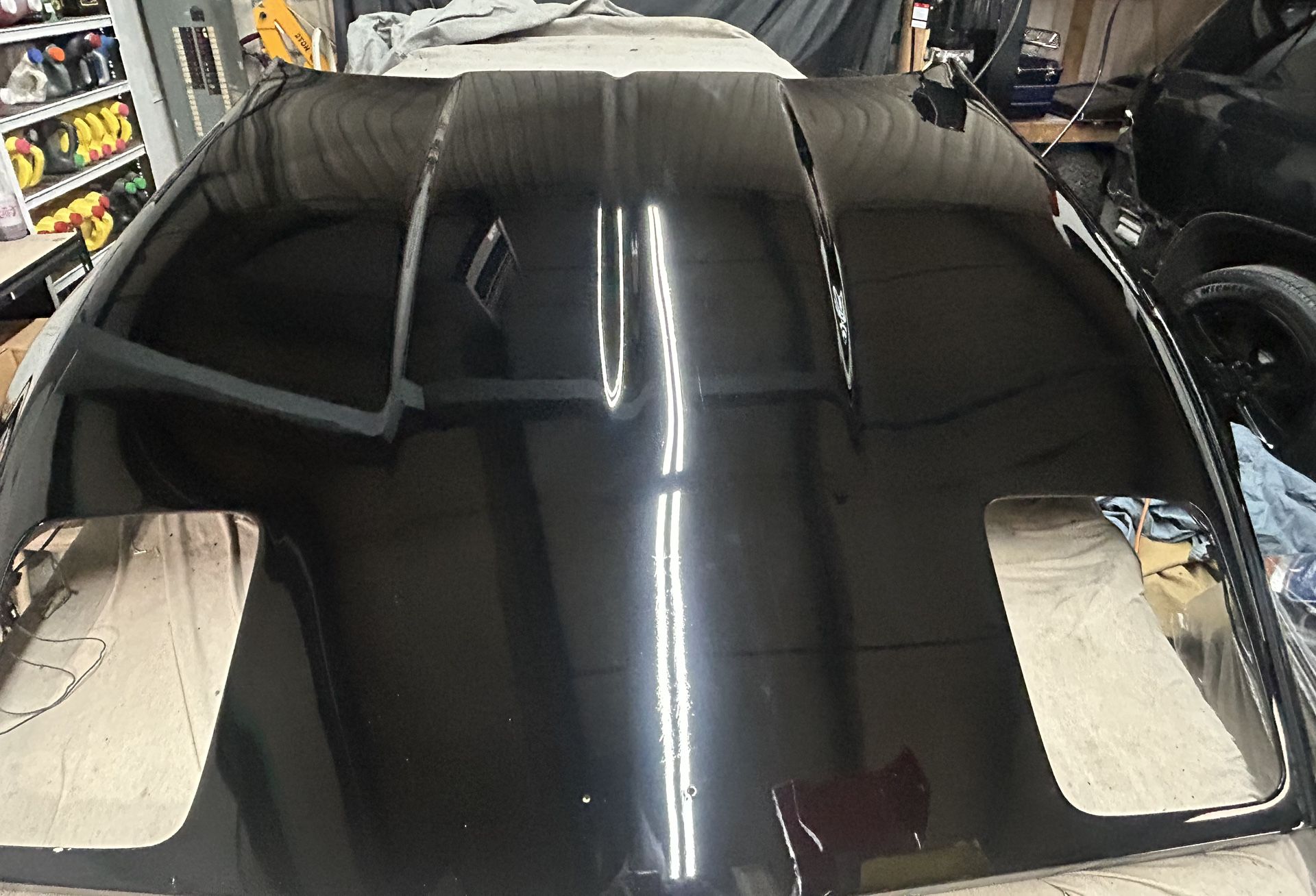 Corvette hood