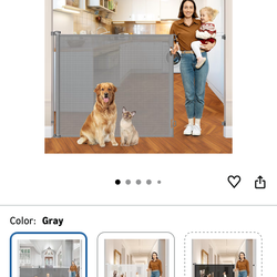 Retractable Baby Gate