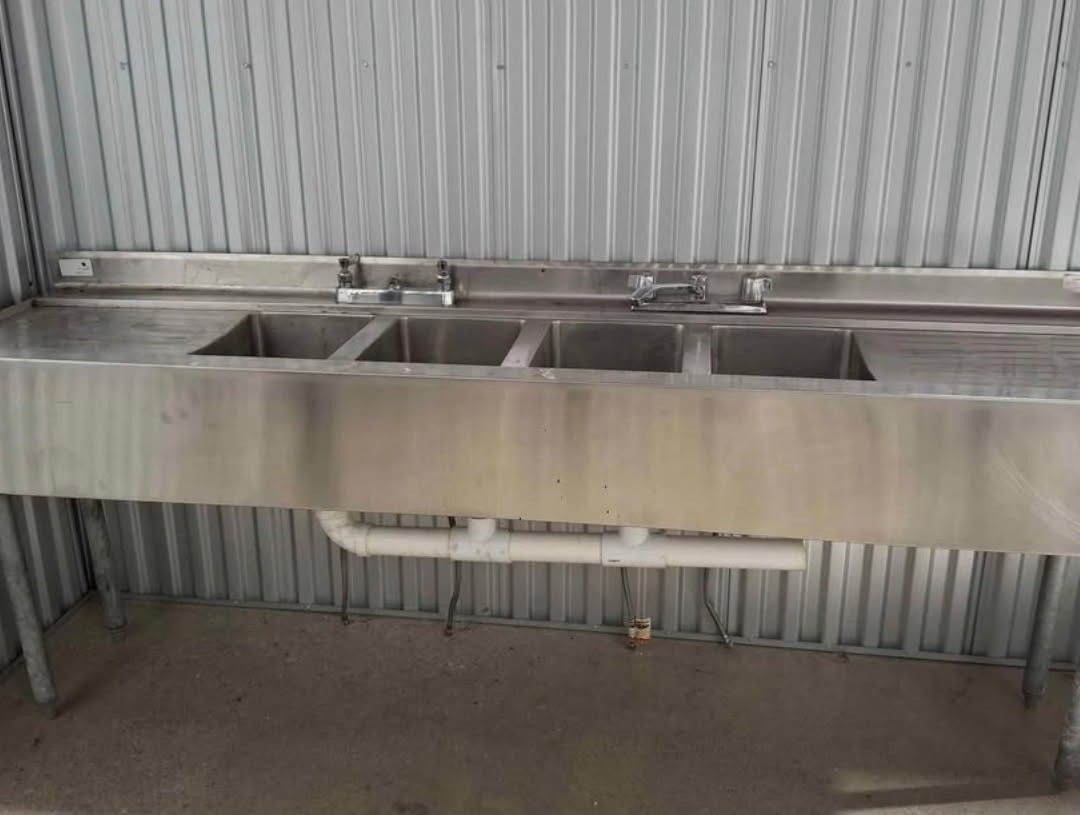 4 Comparment Bar Sink