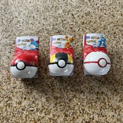 Pokemon Pokeball Mega Set (3 pokeballs set)