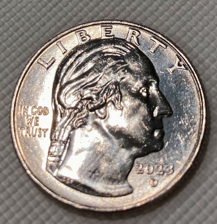 IN “COD” WE TRUST Quarter 2023 Error Coin