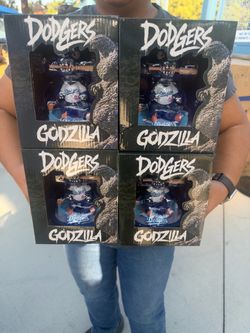 Dodgers Godzilla Bobblehead