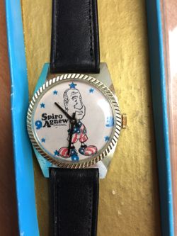 Vintage Spiro Agnew Watch 1973