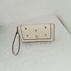 Victoria's Secret Wristlet Card Wallet Ivory