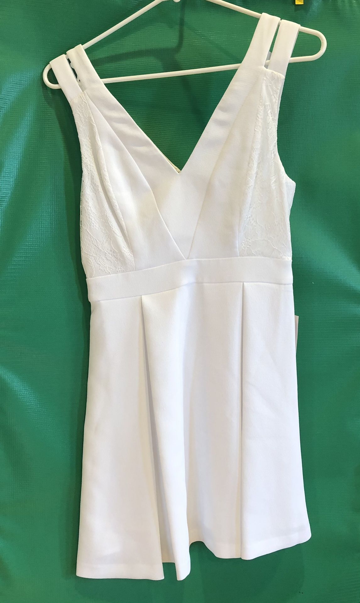BCBG white dress size 2