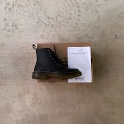 Dr. Martens Black Lace-Up Boots
